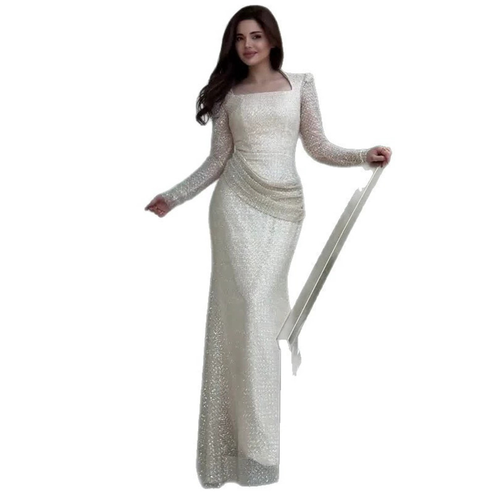 Forever 21 New Year Party Elegant White Lapel Bodycon Maxi Dress - Picture 5 of 6